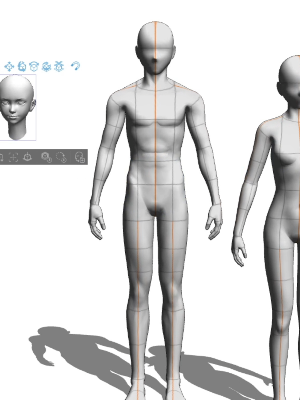 Respondendo a @kugoshy onde encontrar modelos 3d para desenhar #modelo3d #clipstudio 