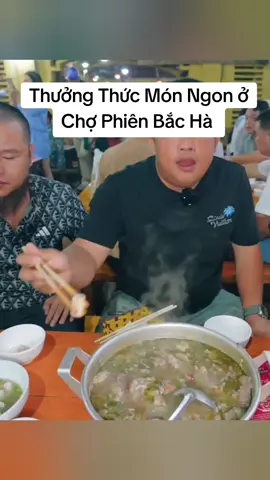 Thưởng Thức Món Ngon ở Chợ Phiên Bắc Hà #amthuctaybac #sapatv 