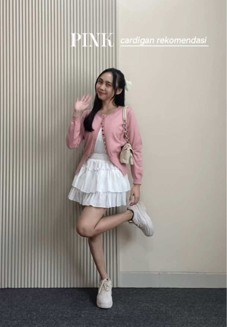Pink cardigan recommendation! Kalian suka yg mana? #sooslu #racuntiktok #outfitideas #koreanoutfit #pinkoutfit #OOTD 
