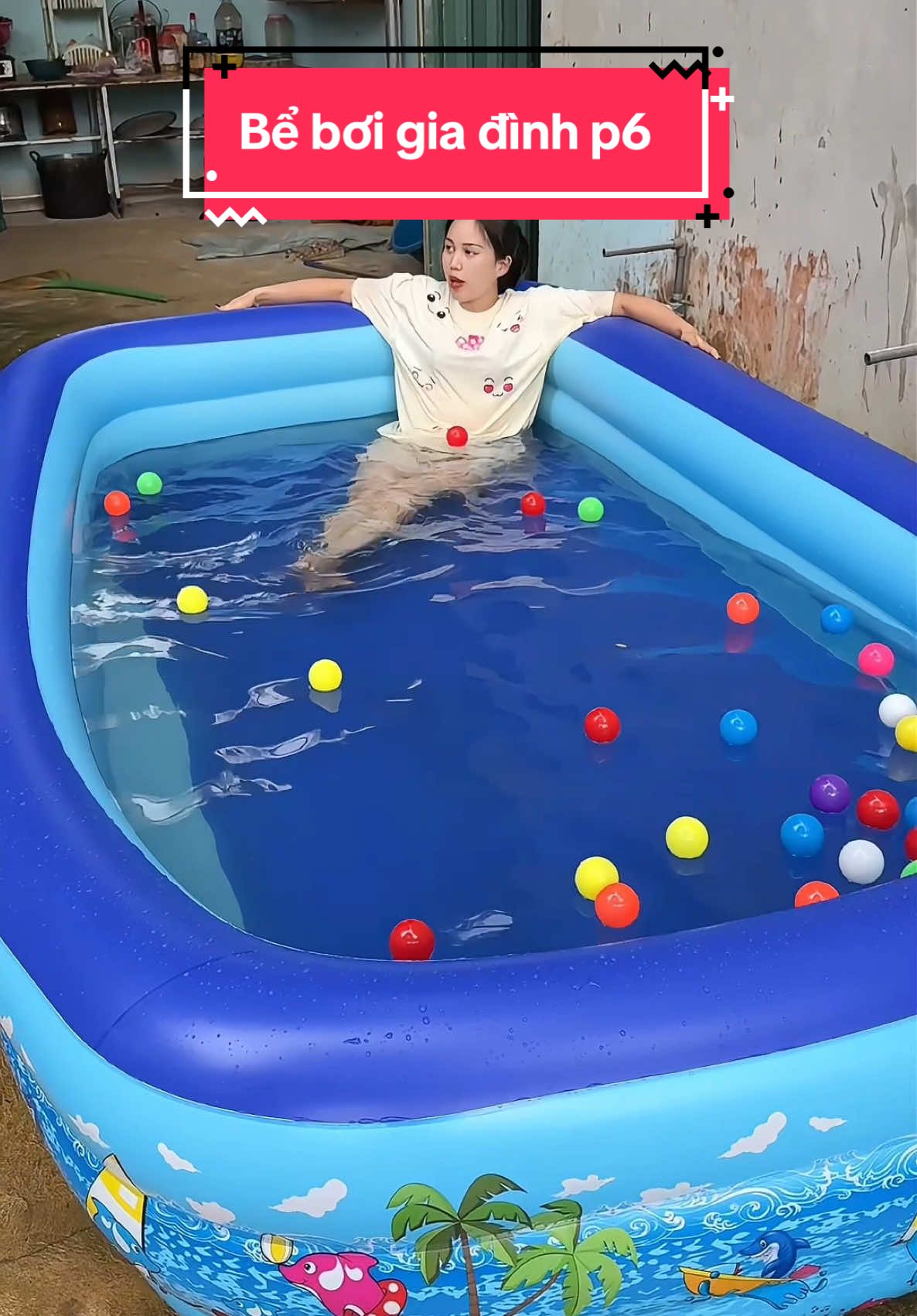 Bể bơi phao gia đình chưa từng rẻ đến vậy #xuhuong #hangmen96 #beboichotre #beboigiadinh 
