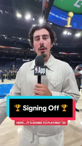 @trippplej signing off after covering Game 2 👋 #NBA #NBAFinals #Basketball #JaimeJaquez #JJJ #Thunder 