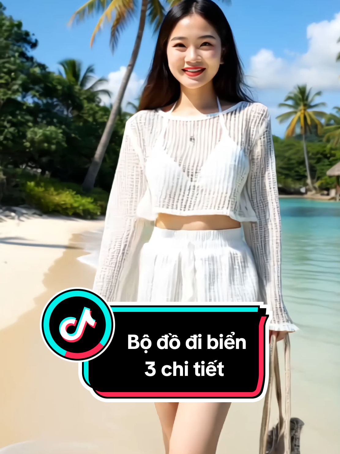 Bộ đồ bơi đi biển 3 chi tiết. Trẻ trung, cuốn hút #linhlinhshop17 #bodo #bodoxinh #setdo #setdoxinh #setdibien #bododibien 