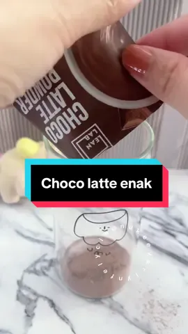 Bikin es coklat ala cafe di rumah, choco latte powder Lean Lab  #leanlab #choholate #darkchocolate #chocopowder #coklatenak #coklathitam 