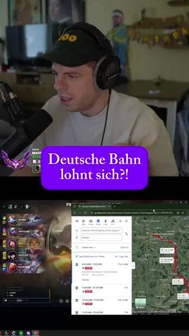 Wenn die Deutsche Bahn zeigt, wofür sie bekannt sind 😂😂😂 #leagueoflegends 