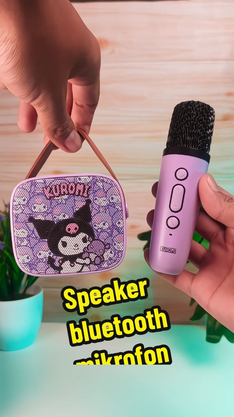 Speaker bluetooth mikrofon kuromi  #speakerbluetooth #speakermickaraoke #speakermic #speakerbluetoothmini #speakeranak 