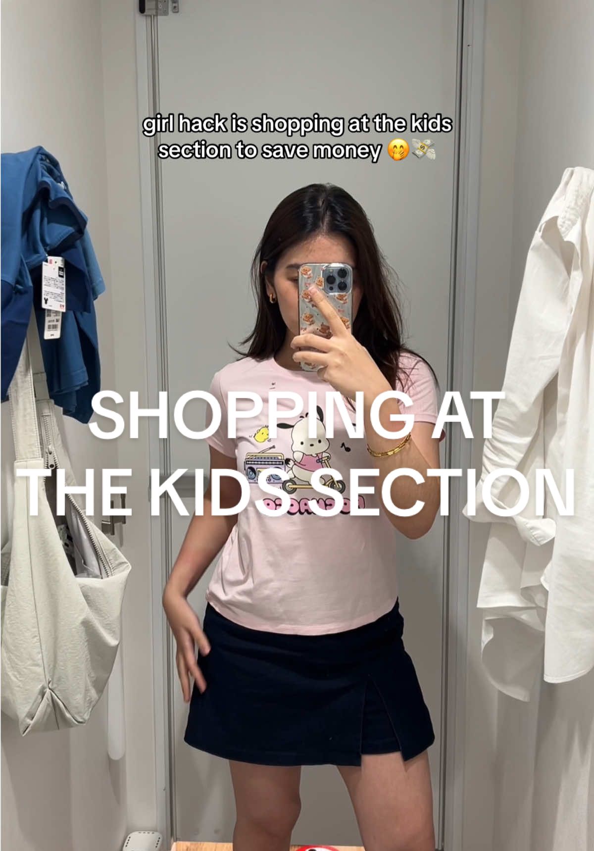 the designs are cuter too! 🥹 #shopping #fitcheck #pochacco #uniqlo #sanrio #LifeHack 
