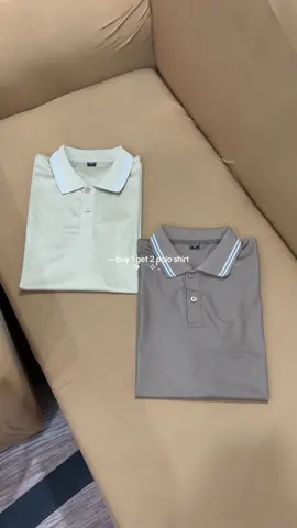 Buy 1 Get 2 Polo Shirt 🔥 #poloformen #polo #poloshirtformen #buy1take1 #menclothes #highquality #schoolfriendlytops #fyp #trending 