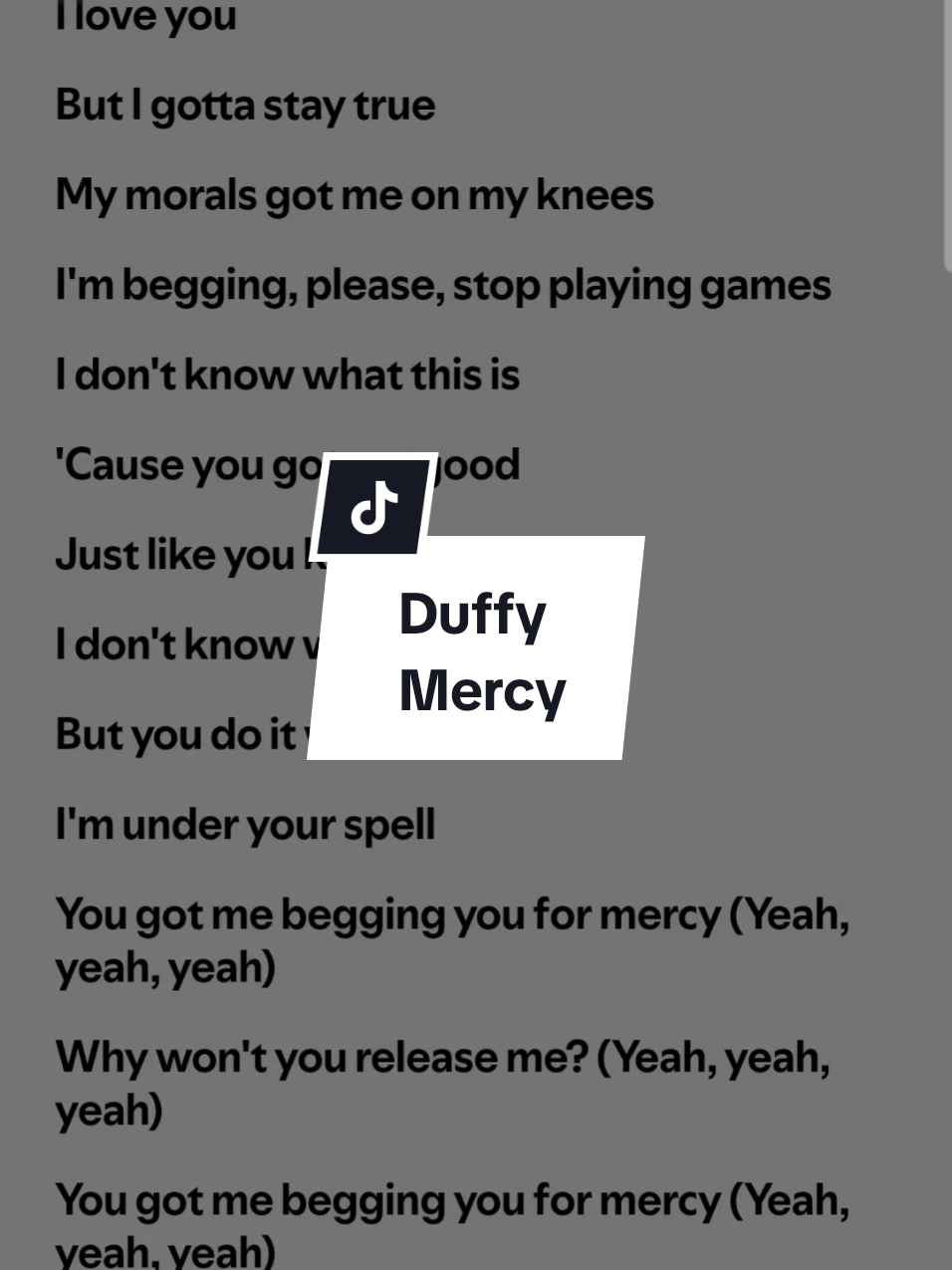 Duffy - Mercy  #duffy #mercy #oldsong #lovesong #80s #90s #throwback #dance #challenge #dancechallenge #singalonglyrics #songlyrics #songwithlyrics #musiclyrics #lyricsvideo #songlyrics #lyricsvideosongs #spotify #fyp #fypシ #fypviral 