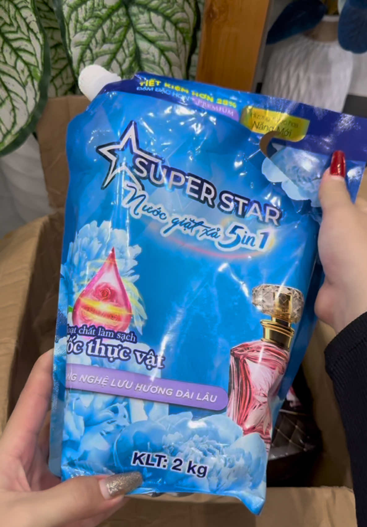 Combo 3 túi nước giặt Super Star 6kg chỉ 147k miễn ship #emkieutaphoa #nuocgiat #nuocgiatxa #nuocgiat5in1 #superstar #nuocgiatsuperstar #nuocgiatxasuperstar#