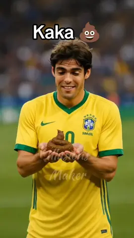 Kaka la légende du football de me*de !!! 💩😂😂  #kaka #brazil🇧🇷 #futbol⚽️ #soccertiktok #aigenerated 