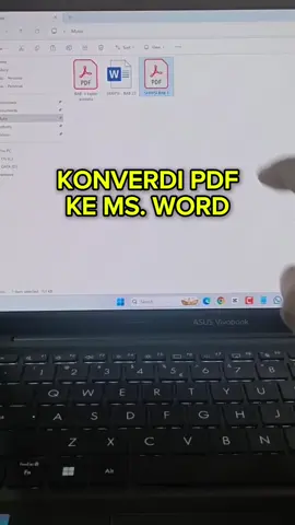 Cara mudah konversi pdf ke ms word
