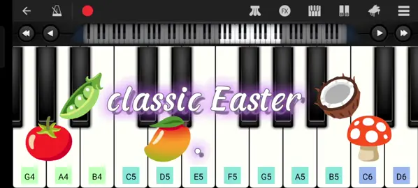 #CapCut classic Easter piano #growagarden🥒🌶🍅  #perfectpiano😍🎹 