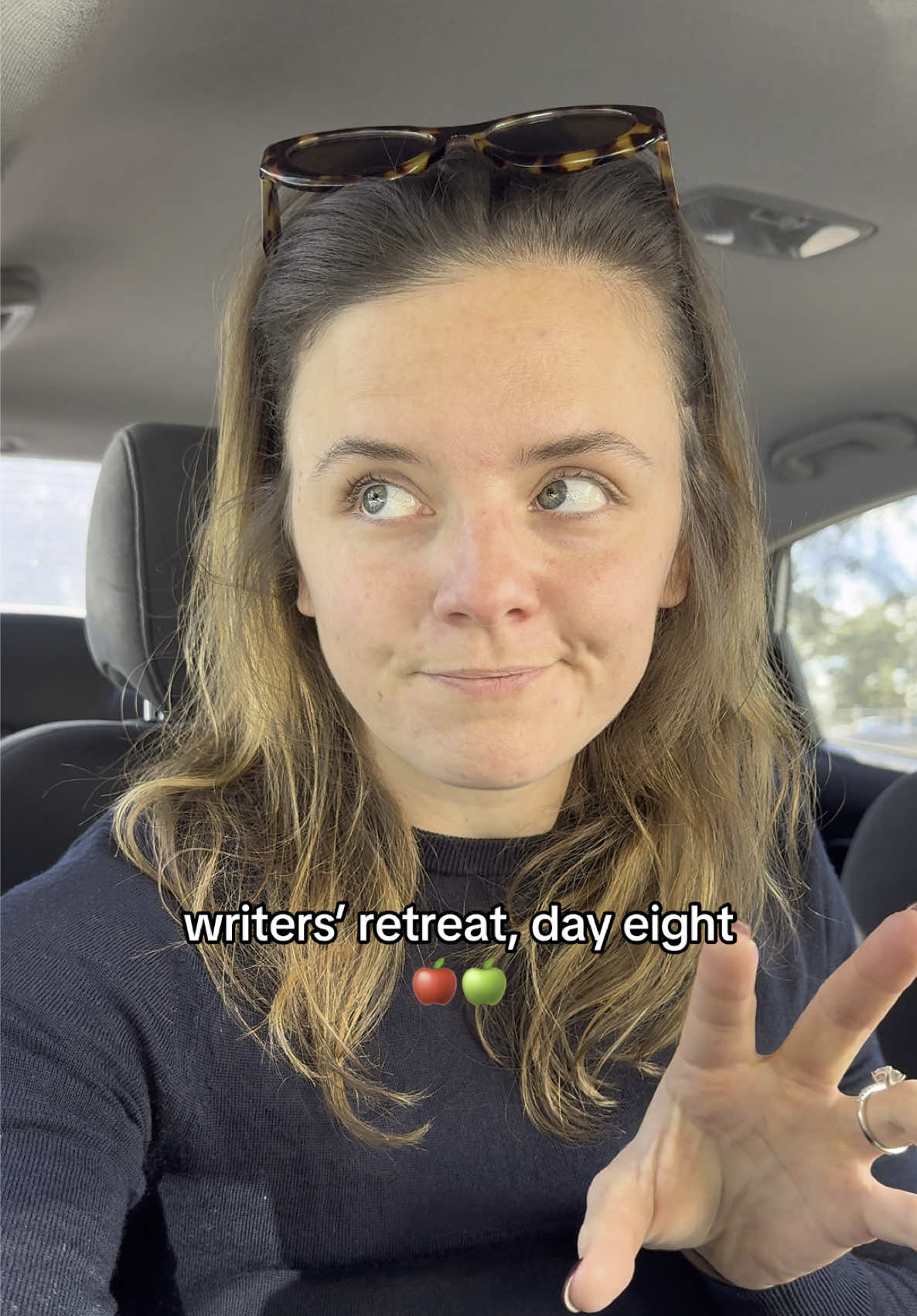 Writers’ retreat, final day. Thanks for following along! 🫶🍏 #writer #writertok #writing #writersoftiktok #author #authortok #authorsoftiktok #writersretreat #fyp