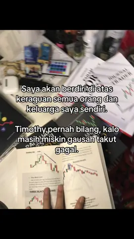 Ambil risikonya atau hidup miskin selamanya. Info buku? Cek disini👉 @AizFx📊 #CryptoVibes #tradingcrypto #investasicrypto #cryptocurrency #trader #trading #forextrading #timothyronald #hidup #miskin 