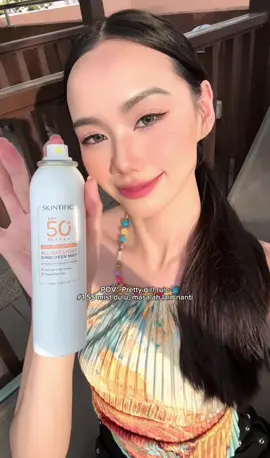 One spray , full day 🌞 care 💕 #skintificmy #ssmist 