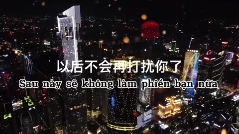 Là tự mình đa tình, từ nay mình sẽ không làm phiền bạn nữa. Mình biết bạn không thích mình. #tuhoctiengtrung #tiengtrung #汉语 #学习汉语 #抖音 #stt_buồn_tâm_trạng 