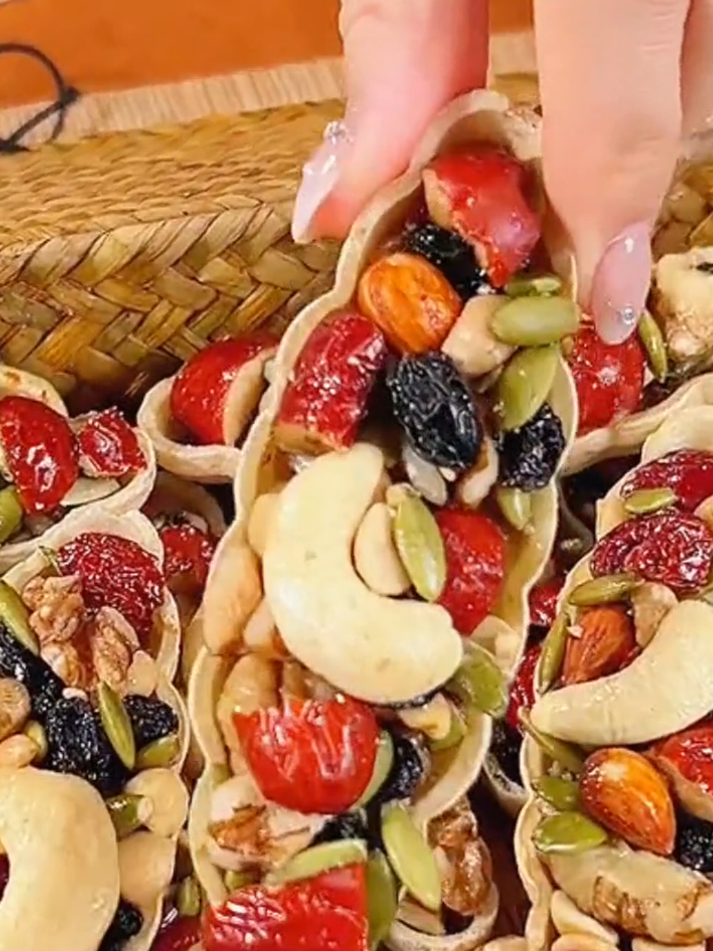 Bánh Thuyền Mix Hạt Dinh Dưỡng #doanvat #banhthuyenhatdinhduong #xuhuong #banhthuyenmixhat 