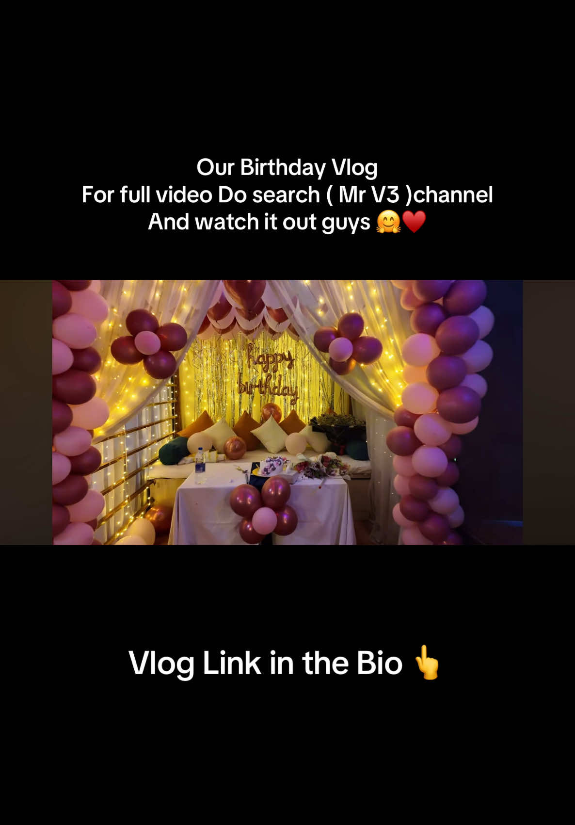 Our birthday vlog,full video on (Mr V3 ) YouTube channel.Link is on my bio. Please check it out.#twins #birthday #Vlog #deepadamanta #Love #connection #suprise #trending #uk 