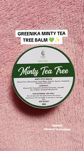 Greenika Minty Tea Tree Balm 💚✨ #greenika #greenikaph #greenikabalm #mintyteatree #fyp #viral 