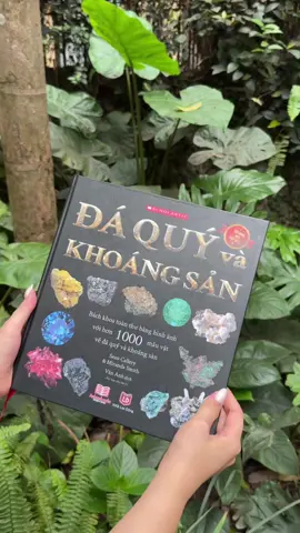 Bách khoa toàn thư về đá quý cho con thoả sức khám phá #hocgioitoan #achaubooks 