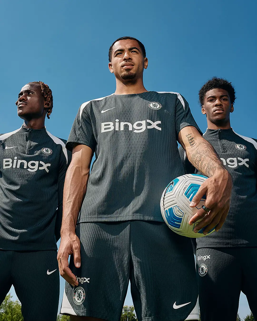 Sights set on the @FIFAClubWorldCup in our new @Nike training collection, which features tops, shorts, joggers and outerwear in green and phantom colourways.  Grab yours today online or from the Chelsea Megastore.