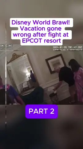 Disney World Brawl! Vacation gone wrong after fight at EPCOT resort #part2 #copsoftiktok #cops #fyp #usacops #copstv #copstvshow #police