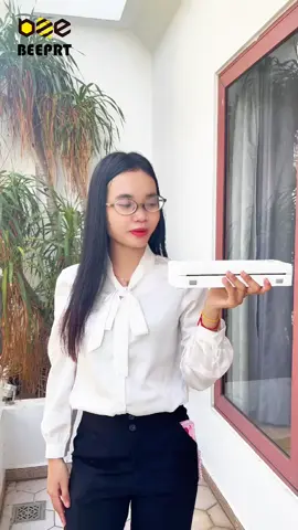 Máy in khổ a4 in không cần mực in #printer #beeprt #rhebar #mayin #bluetoothprinter #d11s #tiktok 