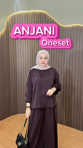 Anjani oneset🫶🏻 super luv bgt sama oneset satu iniii!!! Andalan bgt🫰🏻  #bydolla #oneset 