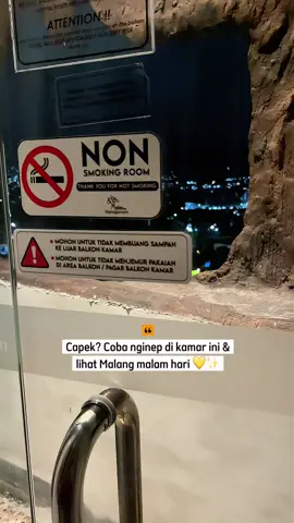 Pulang kerja, capek, overthinking? Coba lihat city light Malang dari kamar ini… tenang, hangat, dan bikin lupa hiruk-pikuk 🌃✨ Gak perlu keluar negeri buat dapat view seindah ini—cukup di Pohon Inn, lantai 5 😌 📍Booking-nya bisa langsung lewat TikTok & lebih hemat! Klik tag lokasi di video ini ya untuk amankan hotelmu eksklusif Tiket.com duluan 🛎️ Nantikan kejutan mega promo #TiktokGoSchoolHolidayFest  Tag orang yang kamu ajak staycation bareng 🛏️☕ #StaycationMalang #PohonInn #CityLightView #HotelMalang #HotelBatu #Staycation2025 #JatimPark2 #JelajahHepi 