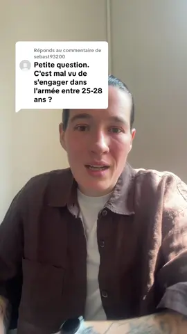 Réponse à @sebast93200 s’engager apres 25 ans c’est possible ! 🤓🫵 #armeefrancaise 