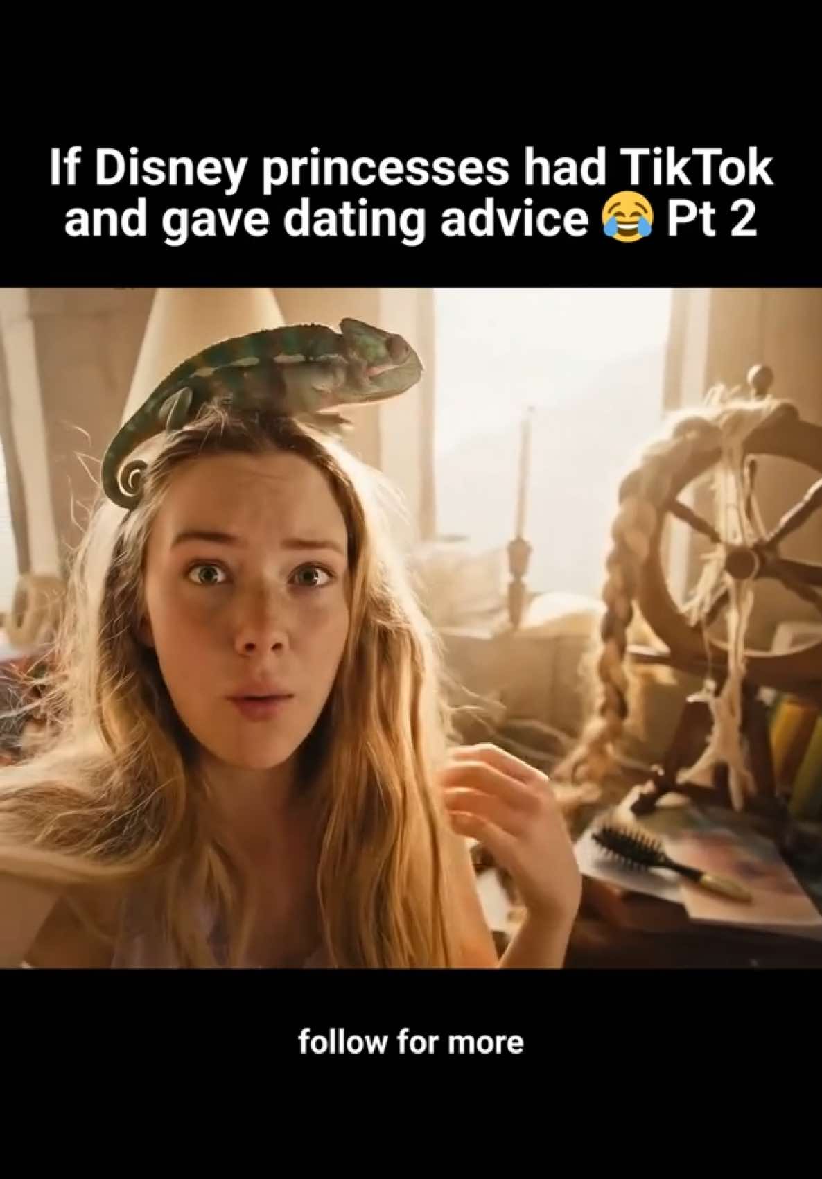 If Disney princesses had TikTok and gave dating advice 😂 PART 2 #disneyprincess #disney #datingadvice #dating 