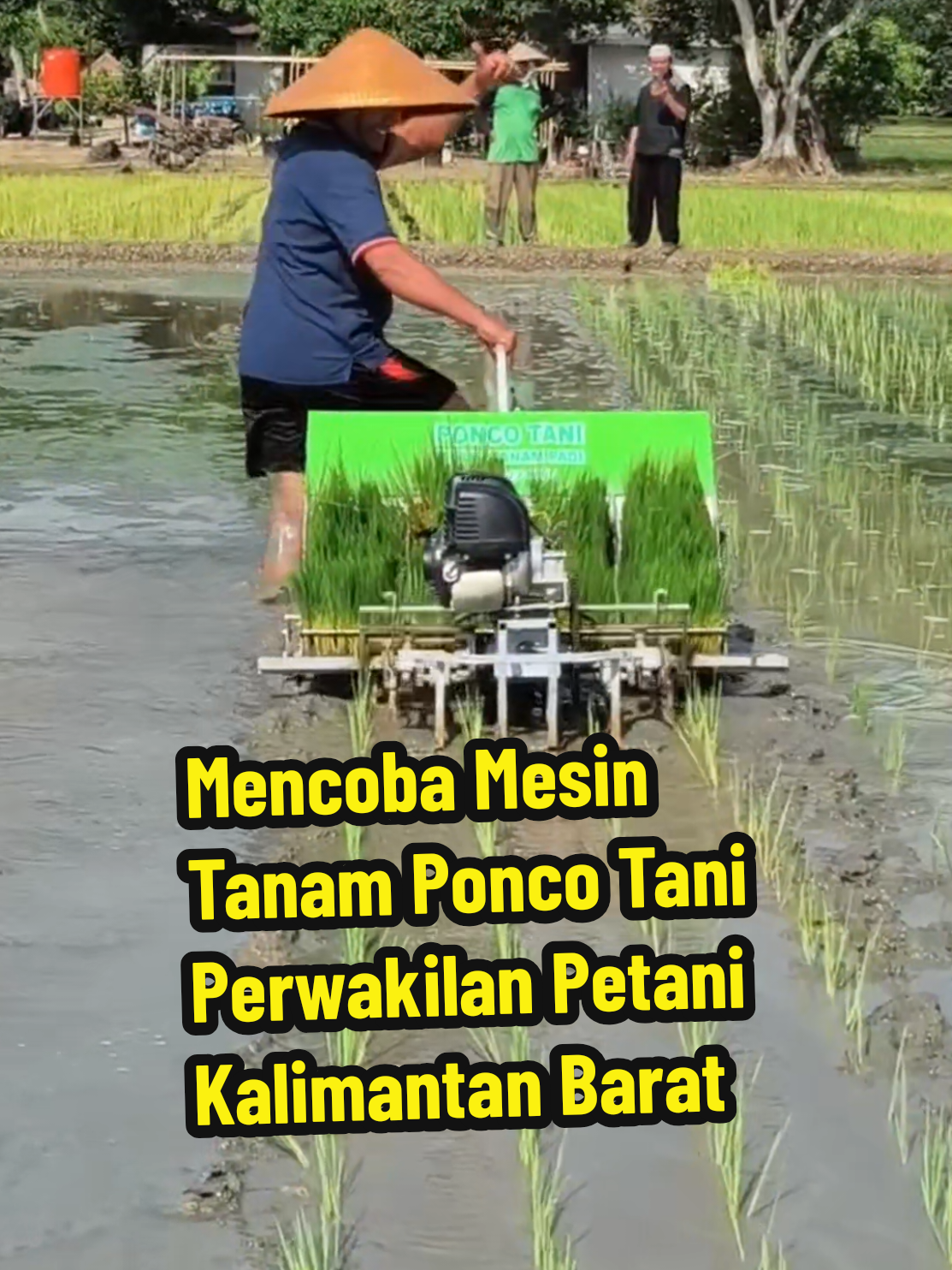 Mencoba langsung Mesin Tanam Ponco Tani 😀 Kali ini dari Perwakilan Petani dari Kalimantan Barat, luar biasa semangatnya untuk mencoba dan memberikan sebuah referensi untuk para petani kususnya Kalimantan Barat ✊ #poncotani  #mesintanampadiponcotani  #alattanampadi  #petaniindonesia🇮🇩🇮🇩🇮🇩🌿🌿  #petanimuda  #pertanian  #petanimilenial  #kalimantanbarat  #kalimantan 