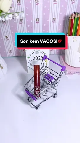 Mua son chưa người đẹp??Nếu chưa thì hãy thử liền son kem lì VACOSI màu #M5 đẹp điên luôn ý😍😍#mebap #Vacosi #sonkemli #sonvacosi #sonliminmoi #makeup #xuhuong #xh #CapCut 