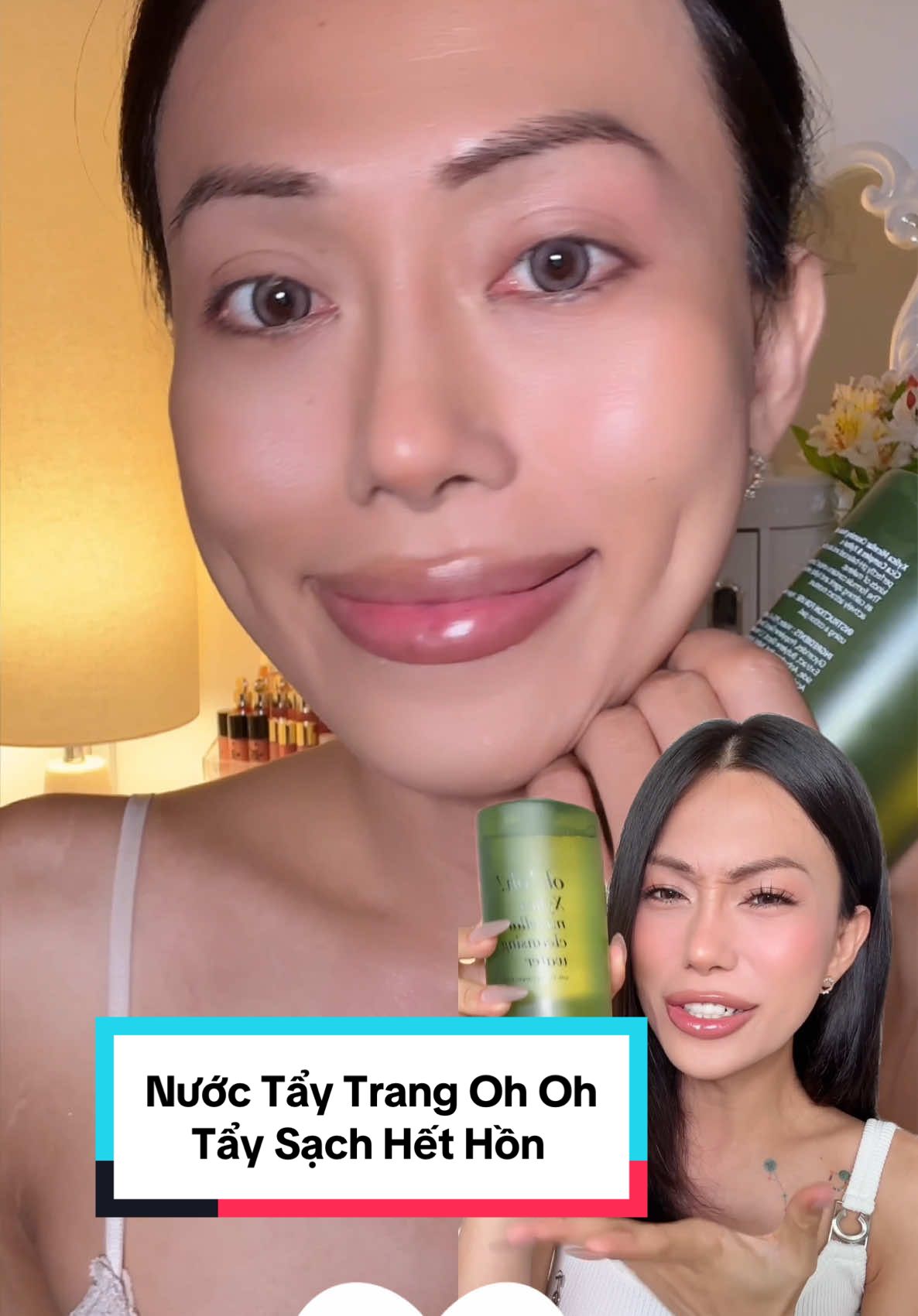Nước tẩy trang tẩy sạch hết hồn #goclamdep #reviewlamdep #LearnOnTikTok #foryoupage #ohohvietnam #nuoctaytrangohoh #micellarwater #serumHA