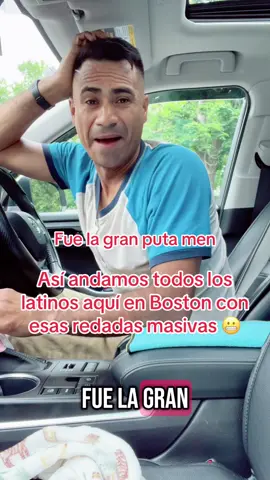 Así andamos todos los latinos aquí en Boston con esas redadas masivas 😬#parati #scared #realidad #triste #latinos #tiktokviral #videoviral 