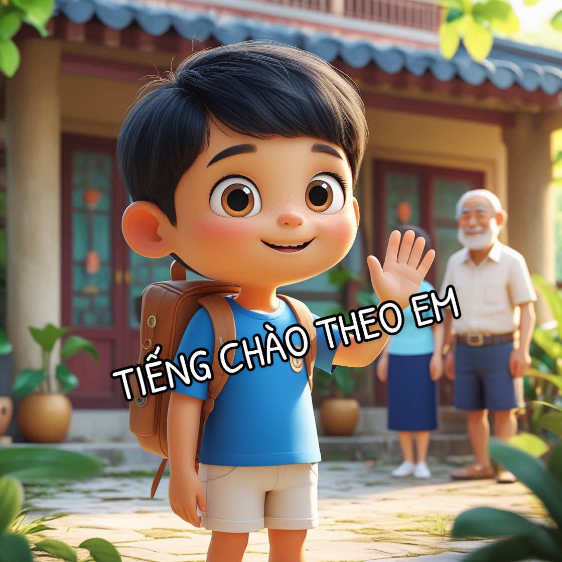 “Tiếng chào theo em” – Bài hát dễ thương dạy bé lễ phép 💖 #meberuoc #tiengchaotheoem #beyeuamnhac #giaoducmamnon  #nhacthieunhi #tiktokkids #dayconlephep  #hoathinhthieunhi #beyeuhocnoi