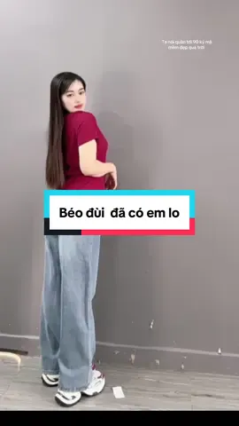 Quần suông jean che khuyết điểm #Quẩy #ươc_duoc_len_xu_huong #capcup #chubby #conhobigsize ##béo #chubbygirl #chubbyqueen #chubbyqueen #quanaobigsize #chubbyqueen #quanchekhuyetdiem 