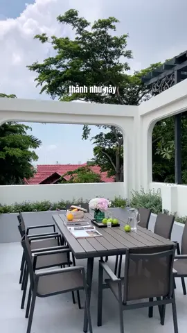 Biến đổi sân thượng cũ kĩ thành không gian mới cực chill 😙 #Maisondecor #nhaphobinhloi #nhapho #thietkethicong #thietkenoithat #caitao #santhuong