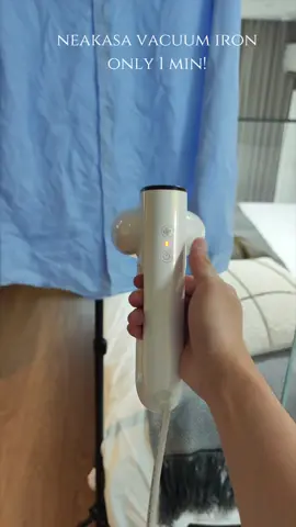 neakasamagic1  vacuum steamer clothes steamer #travelsteamer #neakasa #steamiron #BusyLife #MorningHacks #WorkingMom #OfficeEssentials #QuickWrinkleFix #TimeSavingHacks #tiktokmademebuyit  #WrinkleFreeInMinutes 
