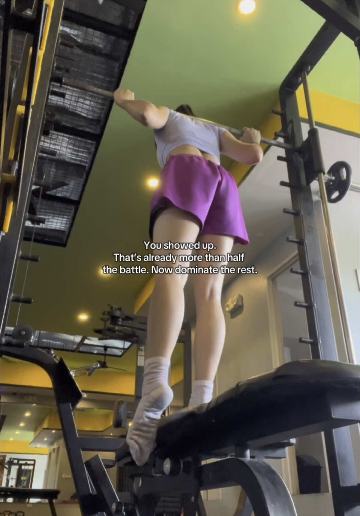 You made it in. Make it count. ❤️‍🔥⛓️#GymTok #gym #gymmotivation🏋️‍♀️ #gymgirl #gymrat #GymLife #progress #mindset #fyp 