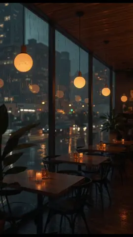 카페 안, 비가오는 도로를 바라본다. Rainy Road Views from a Cozy Café ☕🌧️ #rainyday  #cafévibes  #cozyaesthetic  #rainoutside  #moodvibes  #relaxingview  #tiktokaesthetic  #rainywindow  #coffeeandrain  #cinematicvibes 