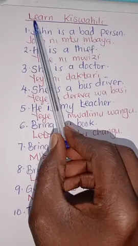 basic Swahili for beginners words #tiktokusa #fyp #godwinthenewsman #fypシ゚ #LearnOnTikTok #goviral 