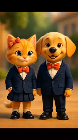 When the cat and dog start a dance battle 😹🐶💃