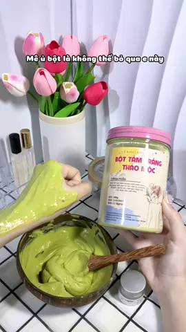 Mê ủ bột hong thể bỏ qua e này nha #bottamtrangthaomoc #botu #cami #xuhuong #viral #fyp