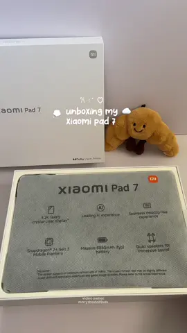 “beh go for xiaomi pad 7 —super worth it! 🌟”  thank you so much LORD. forever grateful to you. finally finally 🤩 😇 #xiaomipad7 #pad7 #xiaomi #pad #aesthetic #unboxing #xiaomipad7series #worthit 