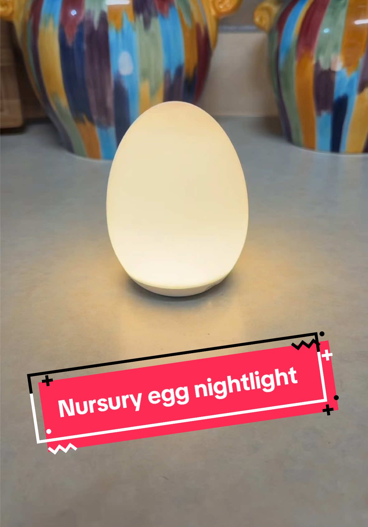 #nightlight #nursurynightlight #eggnightlight #rechargeablenightlight #tiktokshopcreatorpicks 