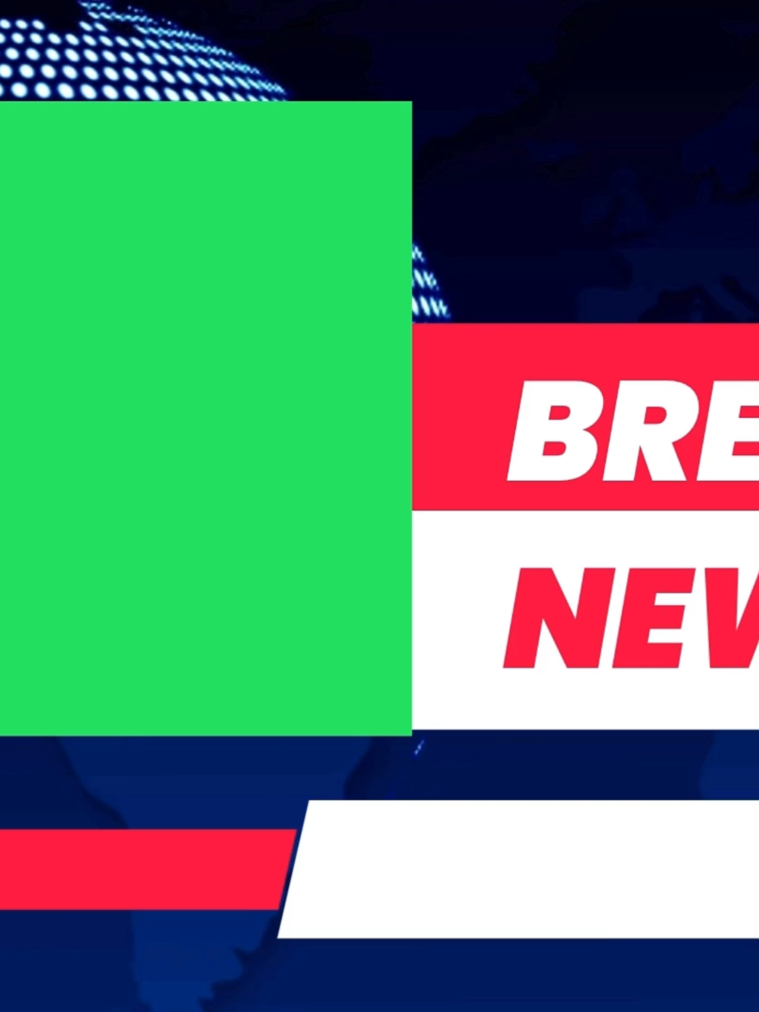 Easy To Use News Template 1 Minute Background | Green Screen #greenscreenvideo #GreenScreenScan #news #template #fyp