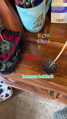 3 layer lotus incense holder! #incense #incenseburner #incenseholder #smellsgood 