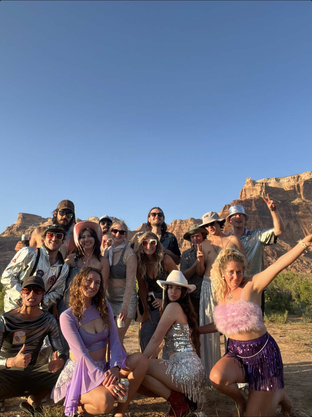 we all got camp names, dressed up in sparkles and did so much freakin karaoke this weekend