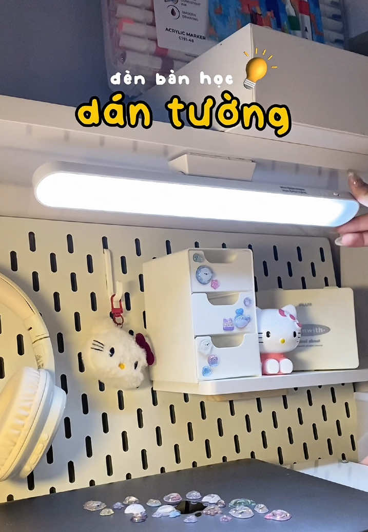 Sắm đèm chuẩn bị vô năm nhập học làm bài tập khuya rộn ràng đi mí bà  #denhoc #den #student #study #decor #hitomatooo 